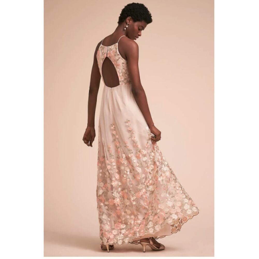 NEW BHLDN Shannon Tulle Embroidered Dress Multicolor Size US M - Picture 3 of 10